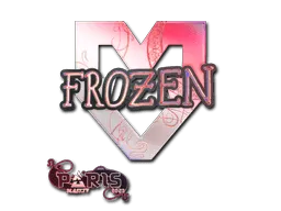 Sticker | frozen (Holo) | Paris 2023