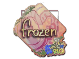 Sticker | frozen (Holo) | Rio 2022