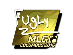 Sticker | FugLy (Gold) | MLG Columbus 2016