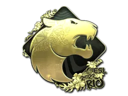 Sticker | FURIA (Gold) | Rio 2022