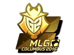 Sticker | G2 Esports (Gold) | MLG Columbus 2016