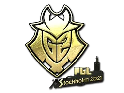 Sticker | G2 Esports (Gold) | Stockholm 2021