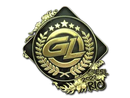 Sticker | GamerLegion (Gold) | Rio 2022