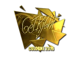 Sticker | GeT_RiGhT (Gold) | Cologne 2016