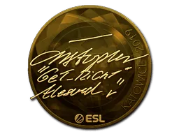 Sticker | GeT_RiGhT (Gold) | Katowice 2019