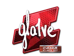 Sticker | gla1ve (Foil) | Atlanta 2017