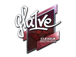 Sticker | gla1ve (Foil) | Boston 2018