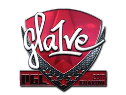 Sticker | gla1ve (Foil) | Krakow 2017