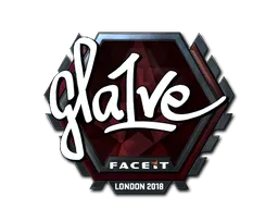 Sticker | gla1ve (Foil) | London 2018