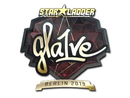 Sticker | gla1ve (Gold) | Berlin 2019