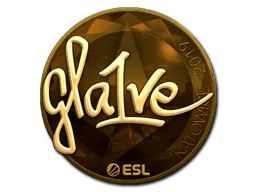 Sticker | gla1ve (Gold) | Katowice 2019