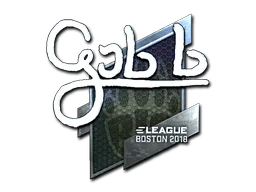 Sticker | gob b (Foil) | Boston 2018