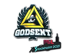 Sticker | GODSENT (Foil) | Stockholm 2021