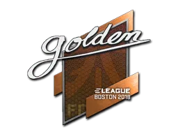 Sticker | Golden | Boston 2018