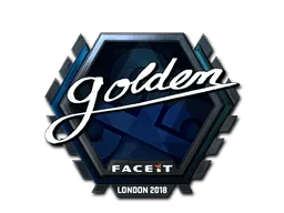 Sticker | Golden (Foil) | London 2018