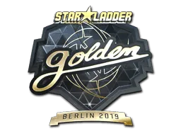 Sticker | Golden (Gold) | Berlin 2019