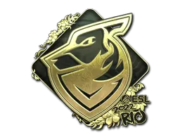 Sticker | Grayhound Gaming (Gold) | Rio 2022