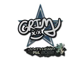 Sticker | Grim | Antwerp 2022