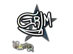 Sticker | Grim (Glitter) | Paris 2023