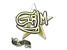 Sticker | Grim (Gold) | Paris 2023