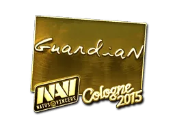 Sticker | GuardiaN (Gold) | Cologne 2015