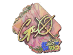 Sticker | gxx- (Holo) | Rio 2022