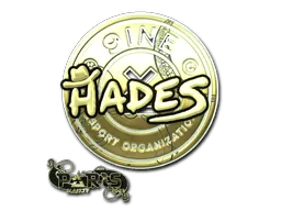 Sticker | hades (Gold) | Paris 2023