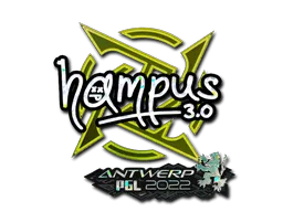 Sticker | hampus (Glitter) | Antwerp 2022