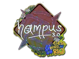 Sticker | hampus (Glitter) | Rio 2022