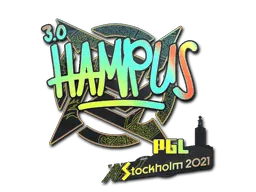 Sticker | hampus (Holo) | Stockholm 2021