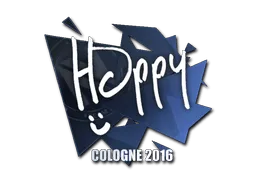 Sticker | Happy | Cologne 2016