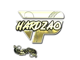 Sticker | hardzao (Gold) | Paris 2023