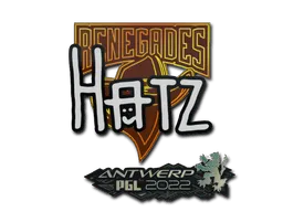 Sticker | hatz | Antwerp 2022