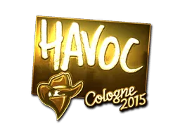 Sticker | Havoc (Gold) | Cologne 2015