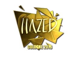 Sticker | hazed (Gold) | Cologne 2016