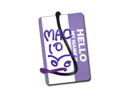 Sticker | Hello MAC-10