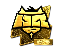 Sticker | HellRaisers (Gold) | Atlanta 2017
