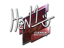 Sticker | HEN1 (Foil) | Boston 2018