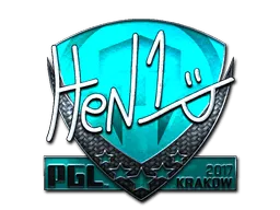 Sticker | HEN1 (Foil) | Krakow 2017