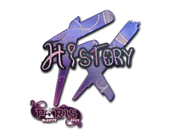 Sticker | History (Holo) | Paris 2023