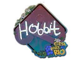 Sticker | Hobbit (Glitter) | Rio 2022