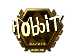 Sticker | Hobbit (Gold) | London 2018