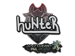 Sticker | huNter | Antwerp 2022
