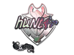 Sticker | huNter- (Holo) | Paris 2023