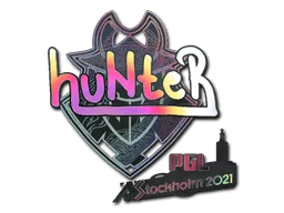 Sticker | huNter- (Holo) | Stockholm 2021