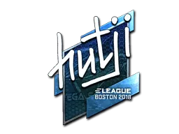 Sticker | hutji (Foil) | Boston 2018