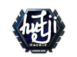 Sticker | hutji (Foil) | London 2018