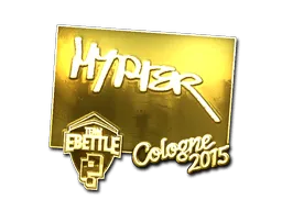 Sticker | Hyper (Gold) | Cologne 2015