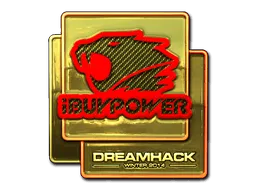Sticker | iBUYPOWER (Gold) | DreamHack 2014