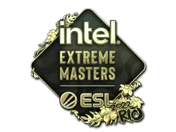 Sticker | IEM (Gold) | Rio 2022